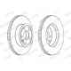 Disc frana FERODO set discuri (2 buc.) fata dreapta/stanga VW CALIFORNIA T4 CAMPER TRANSPORTER T4 1.8-2.5D 07.90-06.03