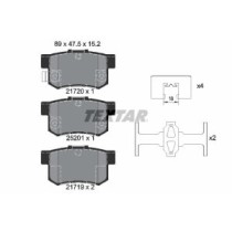 Set placute frana,frana disc TEXTAR