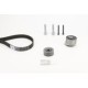 Set curea de distributie CONTITECH pentru ALFA ROMEO 159, CHEVROLET AVEO, FIAT CROMA, OPEL ASTRA G, 24.0 mm, 1168.0 mm, 146 dinti