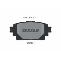 Set placute frana,frana disc TEXTAR