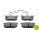 Set placute frana fata FERODO pentru PEUGEOT 205 I, 205/HATCHBACK, 309 I, 309 II; RENAULT 5, CLIO I, RAPID/MINIVAN, SUPER 5 1.0-1.9D