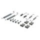 Set accesorii sabot de frana QUICK BRAKE pentru CITROEN C2, C2 ENTERPRISE, C3 I, C3 II, C3 PLURIEL, PEUGEOT 1007 1.1-1.6D 02.02-