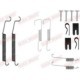 Set accesorii sabot de frana QUICK BRAKE pentru CITROEN C2, C2 ENTERPRISE, C3 I, C3 II, C3 PLURIEL, PEUGEOT 1007 1.1-1.6D 02.02-