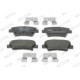 Set placute frana Spate FERODO pentru HYUNDAI ACCENT IV, ELANTRA VI, I10 II, I10 III, I20 ACTIVE, I20 II, I30, I40 I, I40 I CW, IONIQ, KONA, NEXO 1.0-Electric