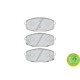 Set placute frana fata FERODO pentru HYUNDAI I30 1.4-2.0D, inaltime 58.1 mm, latime 130.1 mm, grosime 18.0 mm