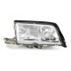 Far DEPO Lampa frontala Dreapta H1/H7 electric fara motoras alb transparent pentru MERCEDES C T-MODEL S202 C W202 01.96-12.00