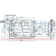 Vas de expansiune, racire NISSENS pentru IVECO EUROSTAR, EUROTECH MH, EUROTECH MP, EUROTECH MT, EUROTRAKKER 5.1 l, cu conector, plastic, alb