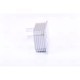 Radiator ulei, ulei motor NISSENS pentru FORD TRANSIT; LAND ROVER DEFENDER 2.4D 01.00-02.16, aluminiu, dimensiuni 171x99x51 mm