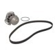 Set pompa apa + curea dintata CONTITECH VW AUDI 0,9-1,3 74 - set de sincronizare 108 dinti 19.0 mm