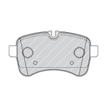 Set placute frana,frana disc FERODO