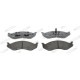 Set placute frana fata FERODO JEEP CHEROKEE GRAND CHEROKEE WRANGLER KIA CARNIVAL 55mm inaltime 177mm latime 17mm grosime