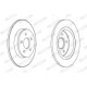 Disc frana FERODO Set discuri frana 2 buc Spate Dreapta/Stanga VOLVO C30 C70 II S40 II V40 V50 FORD C-MAX FOCUS II 280 mm 41 mm 11 mm