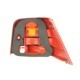 Stopuri spate TYC Lampa spate Stanga VW GOLF IV 08.97-06.06 cu indicator portocaliu, culoare sticla rosie, fara suport bec