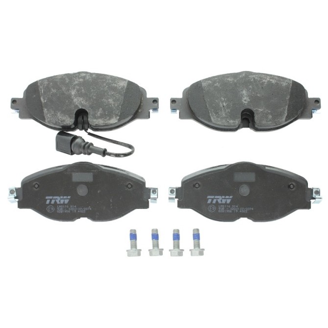 Set placute frana,frana disc TRW MOTO