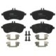 Set placute frana fata TRW MOTO cu accesorii si suruburi etrier pentru MERCEDES C (C204), C T-MODEL (S204), C (W204), E (A207), E (C207)