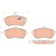 Set placute frana fata TRW MOTO cu accesorii si suruburi etrier pentru MERCEDES C (C204), C T-MODEL (S204), C (W204), E (A207), E (C207)