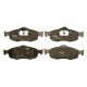 Set placute frana fata TRW MOTO pentru FORD COUGAR, MONDEO I, MONDEO II, SCORPIO I, SCORPIO II, CONTUR 1.6-2.9, dimensiuni 58.5x155.2x18.5 mm