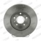 Disc frana FERODO set 2 buc. fata dreapta/stanga 295.0 mm diametru exterior 52.0 mm inaltime 29.0 mm grosime 5 gauri fixare