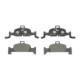 Set placute frana fata disc FERODO AUDI A4 ALLROAD B9 A4 B9 A5 A6 ALLROAD C8 A6 C8 A7 Q5 1.4-3.0H 05.15