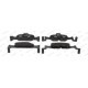 Set placute frana fata disc FERODO AUDI A4 ALLROAD B9 A4 B9 A5 A6 ALLROAD C8 A6 C8 A7 Q5 1.4-3.0H 05.15