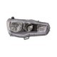 Far DEPO Lampa frontala Dreapta HB3/HB4 manual fara motoras negru MITSUBISHI LANCER VIII