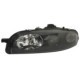 Far TYC Lampa frontala Stanga 2*H1 electric fara motoras negru transparent pentru FIAT MAREA 09.96-08.02
