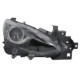 Far Dreapta DEPO Lampa frontala xenon D3S/LED electric negru pentru MAZDA 3 09.13-03.19