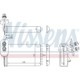 Schimbator caldura incalzire habitaclu NISSENS rezistenta incalzire VW Golf IV 08/98, dimensiuni 157x235x42 mm, aluminiu