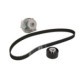 Set pompa apa + curea dintata SKF pentru ABARTH 124 SPIDER, 500 / 595 / 695, 500C / 595C / 695C, GRANDE PUNTO, PUNTO, PUNTO EVO, GIULIETTA 1.2-1.4LPG