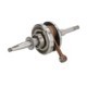 Arbore cotit INPARTS Wał Korbowy Gy6-50 (22T-Zęby) 10 mm filet 4T motor 13.0 mm diametru pivot 17.0 dinti 12 mm filet 78.0 mm cursa cilindru