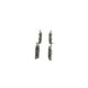 Set placute frana spate BOSCH DAIHATSU CHARADE VIII TOYOTA YARIS YARIS/HATCHBACK 1.0-1.8 08.05 43.7 mm 123.1 mm 14.5 mm