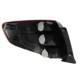 Stopuri spate DEPO Lampa spate Dreapta P21/5W/P21W compatibila FIAT SEDICI SUZUKI SX4 06.06 - Culoare sticla Rosu