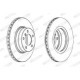 Disc frana FERODO set 2 buc Fata Dreapta/Stanga 310 mm 77 mm 24 mm ventilat pentru BMW 5 (E39, E60, E61)