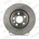 Disc frana FERODO set 2 buc. fata dreapta/stanga 257.0 mm diametru exterior 40.5 mm inaltime 20.0 mm grosime ventilat pentru CITROEN FIAT PEUGEOT