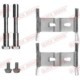 Set accesorii placute frana fata QUICK BRAKE pentru VOLVO XC90 II AUDI Q7 PORSCHE CAYENNE VW TOUAREG 2.0-6.0D 09.02-12.21