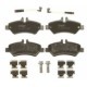 Set placute frana Spate TRW MOTO cu suplimente si suruburi etrier pentru MERCEDES SPRINTER 3,5-T B906 04.06-12.18