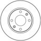 Disc frana TRW MOTO Fata Dreapta/Stanga 247.0 mm 34.3 mm 13.0 mm pentru CITROEN XSARA PEUGEOT 206 306