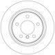 Disc frana TRW MOTO Spate Dreapta/Stanga 290.0 mm, Inaltime 66.2 mm, Grosime 11.0 mm pentru BMW 1 (F20, F21), 2 (F22, F87, F23) 1.5-2.0D