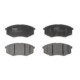 Set placute frana fata TRW MOTO pentru HYUNDAI IX20, SONATA VI, SONATA VII; KIA SOUL II 1.4-2.4 06.09-12.19, inaltime 58.7 mm, latime 130.0 mm, grosime 17.6 mm