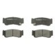 Set placute frana spate ABE pentru HYUNDAI H-1, H-1 / STAREX, SANTA FÉ II, dimensiuni 47.2 mm x 118.6 mm x 15.6 mm