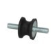 Suport sistem esapament AUGER tampon evacuare (șr. 29,5/30,5; M8x1,25mm) compatibil MAN E2000, VOLVO FL10, FL12, FL7