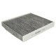 Filtru aer habitaclu carbon activat FILTRON pentru AUDI A1, SEAT IBIZA IV, TOLEDO IV, SKODA FABIA II, III dimensiuni 36x224x256 mm