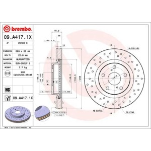 Disc frana BREMBO