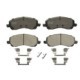 Set placute frana fata FERODO pentru CHRYSLER 200, SEBRING; CITROEN C4 AIRCROSS; DODGE AVENGER, CALIBER; JEEP COMPASS, PATRIOT; MAZDA CX-7; MITSUBISHI ASX, ECLIPSE 58mm x 145mm x 16.5mm