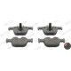 Set placute frana spate FERODO pentru BMW 3 (F30, F80), 3 (F31), 3 GRAN TURISMO (F34), 4 (F32, F82), 4 (F33, F83), 4 GRAN COUPE (F36) 57.1mm x 123.7mm x 17.6mm