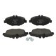 Set placute frana fata DELPHI cu tampon de amortizare pentru MERCEDES E T-MODEL (S210, S211, VF211, W211) 1.8-3.5 07.99-07.09