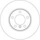 Disc frana TRW MOTO Fata Dreapta/Stanga BMW 1 (E81 E82 E87 E88) 3 (E90 E91 E92 E93) Z4 (E89) 300.0 mm 73.7 mm 24.0 mm 5 gauri