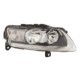 Far HELLA Lampa frontala Dreapta Halogen H1/H7/PY21W/W5W electric cu motor cromat semnalizator alb pentru AUDI A6 ALLROAD C6