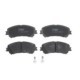 Set placute frana fata TRW MOTO cu suruburi etrier pentru RENAULT ESPACE V, GRAND SCENIC IV, MEGANE IV, TALISMAN 1.2-2.0D 58.7mm x 142.0mm x 18.5mm