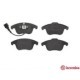 Set placute frana fata BREMBO pentru AUDI Q3, SEAT ALHAMBRA, VW PASSAT B7, SHARAN, TIGUAN 1.4-2.5 09.07-12.22